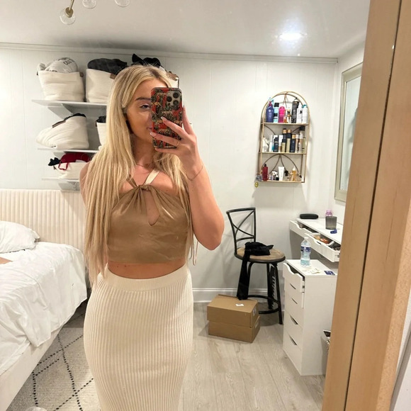 ELODIE silk top M - Picture 3 of 11